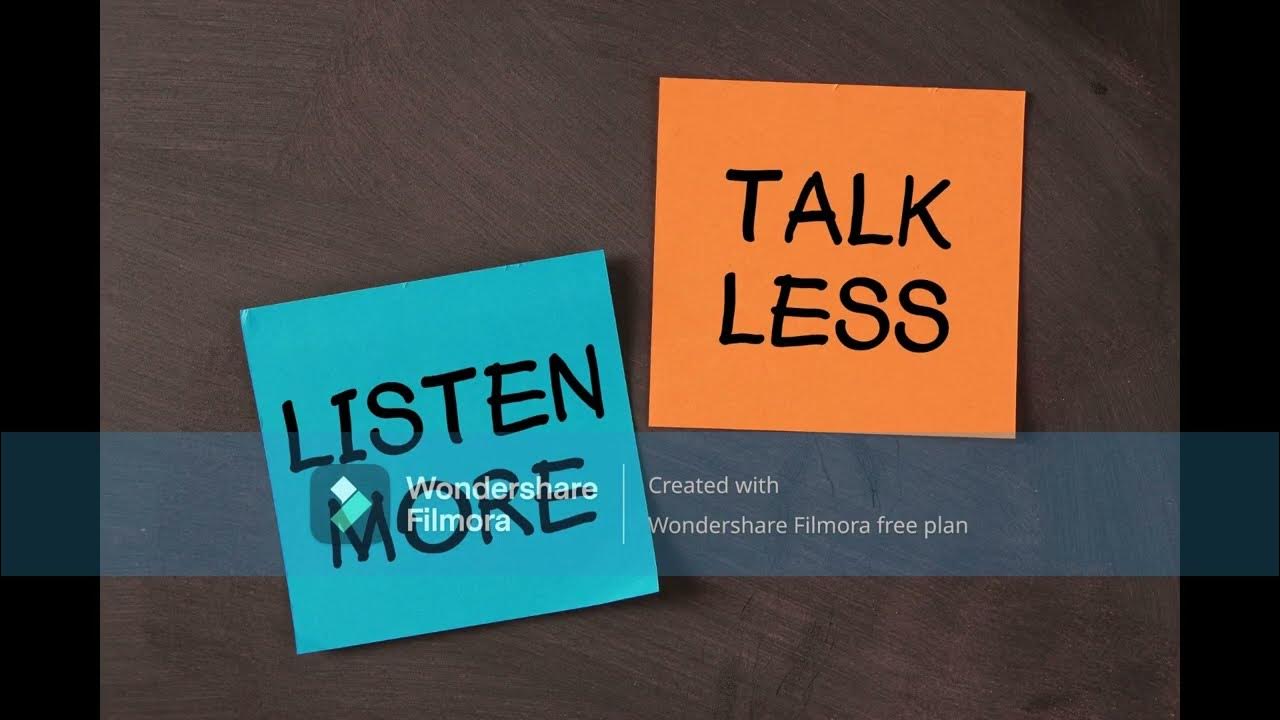 Do most of talking. Do most of talking