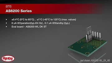ams OSRAM AS6200 Digital Temperature Sensors | Digi-Key Daily