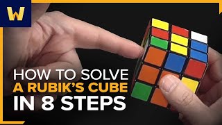 How to Solve a Rubik's Cube in 8 Steps | The Math of Games and Puzzles