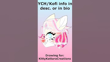 Sideview Commissions OPEN! [ft. Blossom] YCH (for @kittykattaracreations)