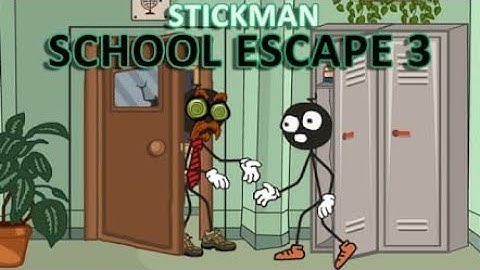 stickman school escape 3 - all gamer zone-agz