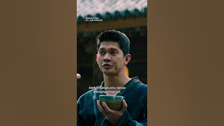Skill Henry Golding Diuji sama Iko Uwais Pake Mangkok | Snake Eyes: G.I. Joe Origins | #shortsvideo