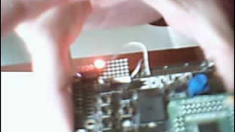 Driving a Led Matrix usign accelerometer.