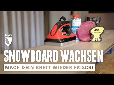 Video: Warum muss man ein Snowboard wachsen?