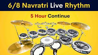 6/8 Navratri Live Rhythm | 5 Hour  Loop screenshot 3