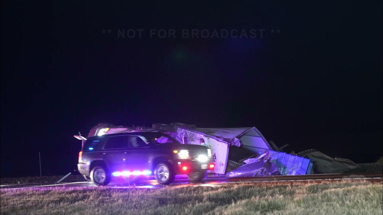 12102021 Steele, Mo Tornado crossed Interstate 55 Flips numerous