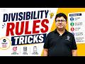 Basic Divisibility Rules Explained 🔥 | Full Concept for JEE NEET