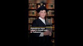 Palestinian teen killed in Israeli raid in occupied West Bank | AJ #shorts
