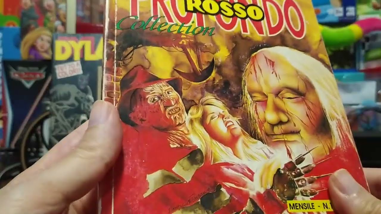 DARIO ARGENTO presenta PROFONDO ROSSO Collection - Il Fumetto Italiano Strano con gli EC Comics!