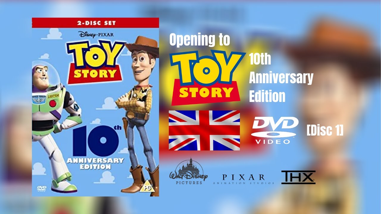 Opening to Toy Story   th Anniversary Edition  UK DVD [Disc