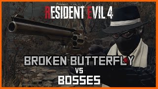 Broken Butterfly vs Bosses | Resident Evil 4 Remake