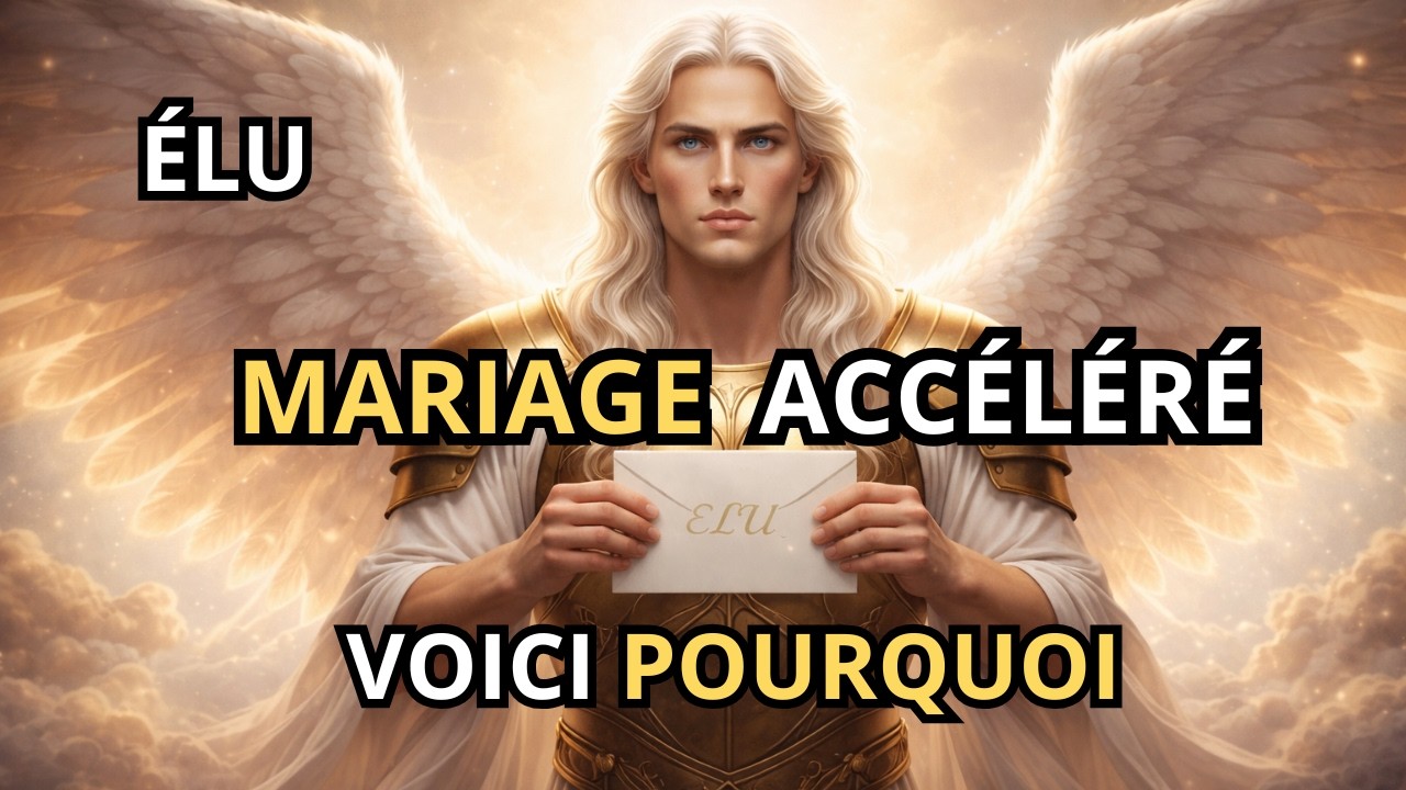ÉLU ~ DIEU VEUT TE MARIER RAPIDEMENT ! VOICI POURQUOI