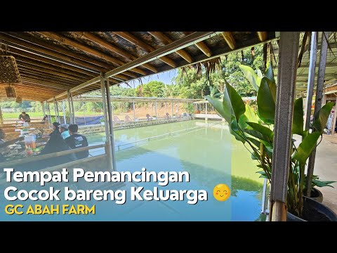 Tempat Pemancingan Cocok untuk Anak & Keluarga | Hidden Gem Tangerang | GC Abah Farm Resto Keluarga