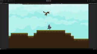 DEVLOG --- 2025-01-23 --- Flying enemy with meele attack, waypoint movement