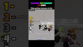 RANKING THE FUNNIEST JJS CLIPS😂 #roblox #funny