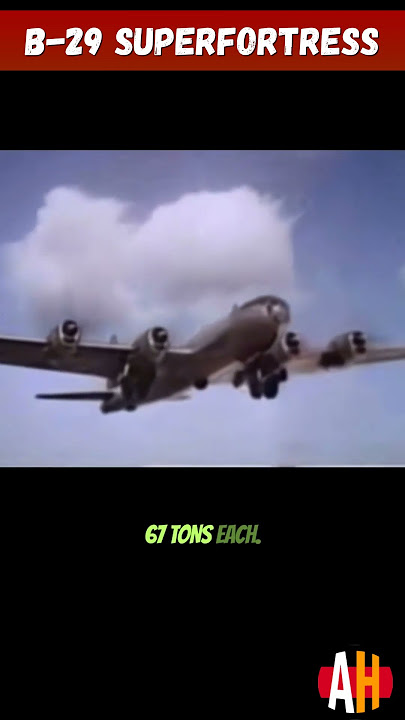 B-29s Takeoff from Guam WW2 #shorts