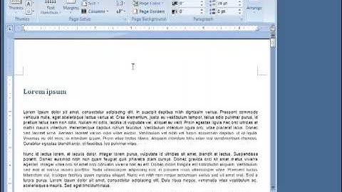 Revising the Default Margins Line Spacing and Font in Word