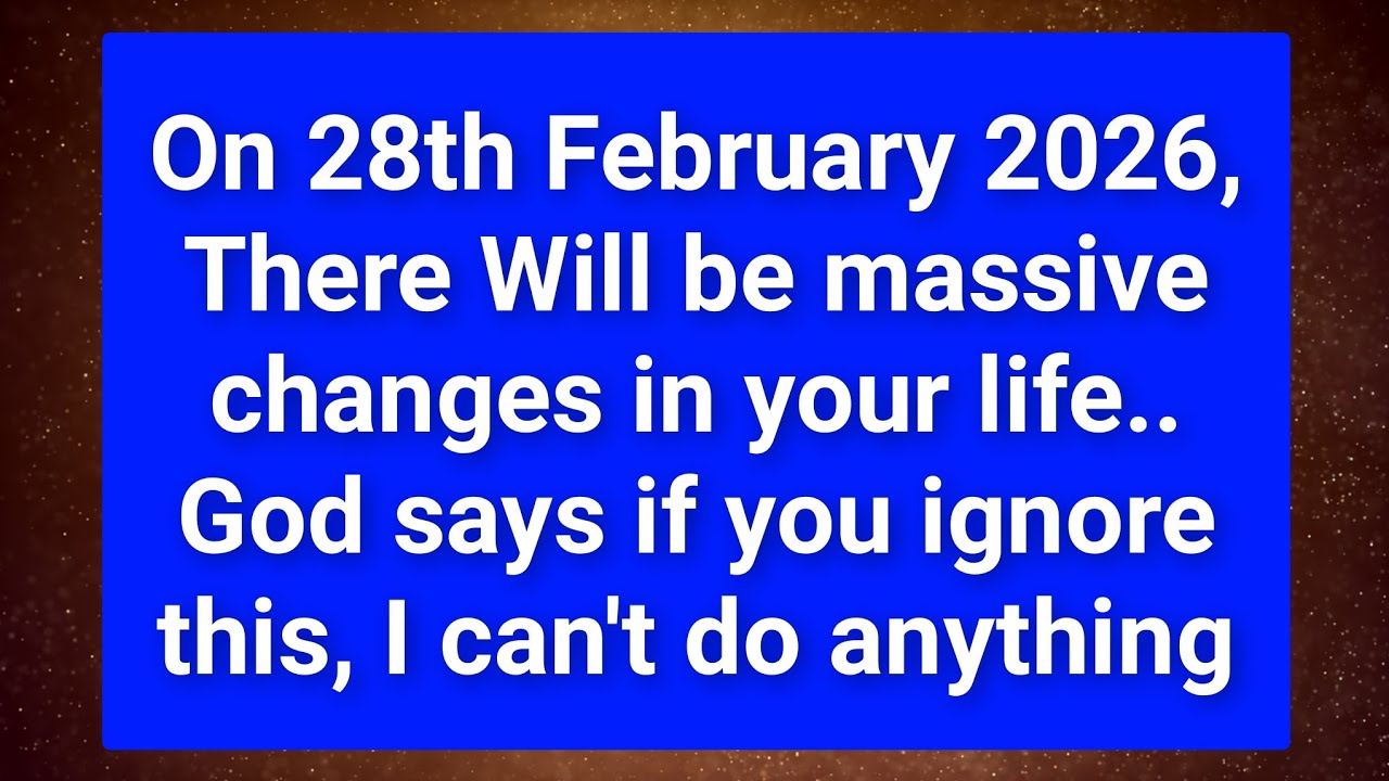 28 февраля 2026 года в вашей жизни произойдут масштабные перемены || Божье послание для вас (RY)