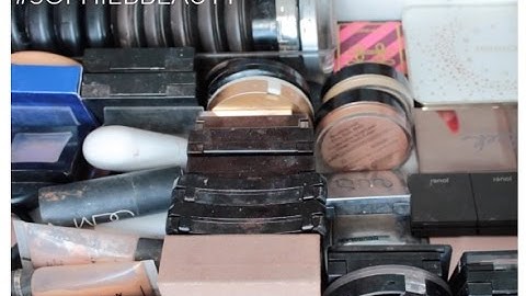 Make Up Declutter Series | Episode One : Highlighters | SophieBBeauty