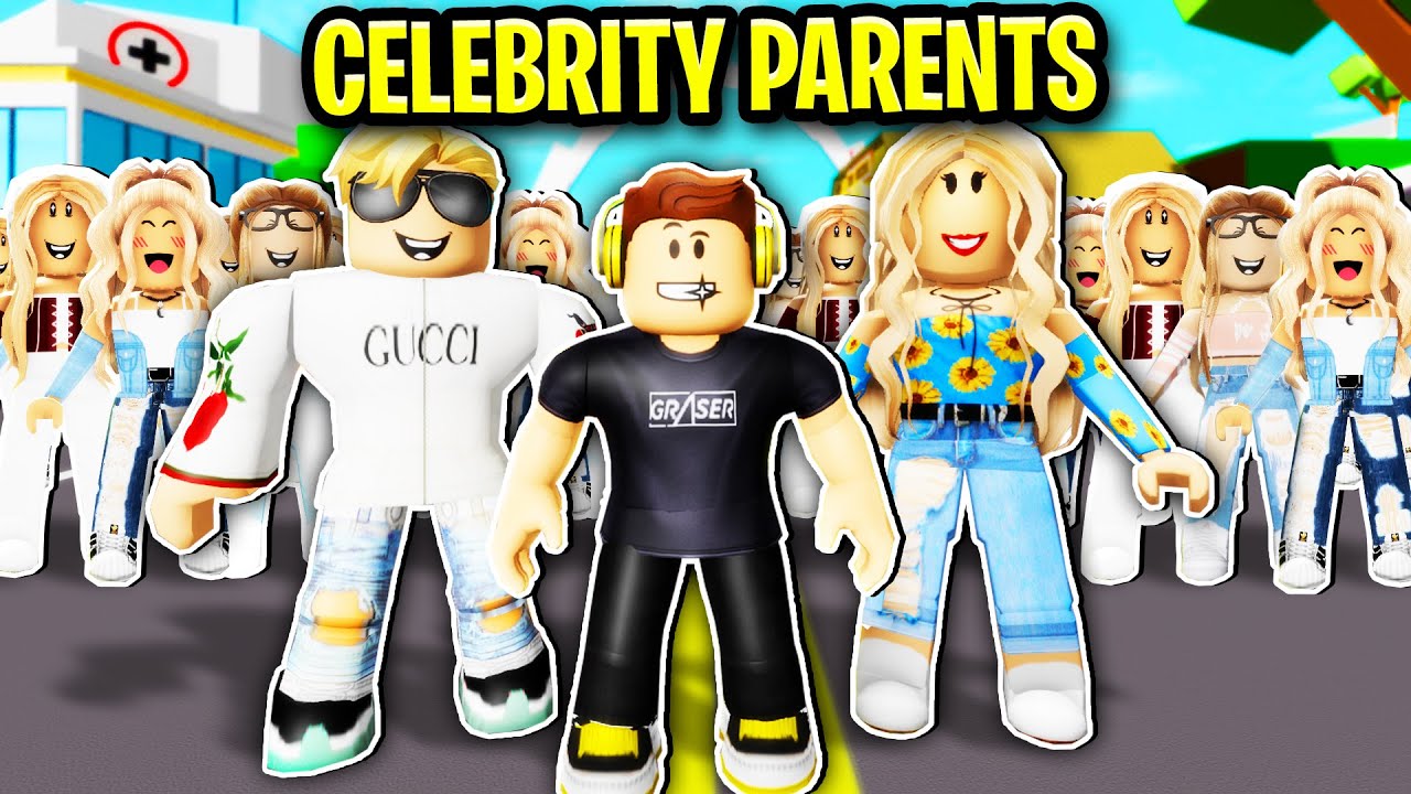 I Got Adopted By Celebrities In Roblox Brookhaven.. 😄🤑