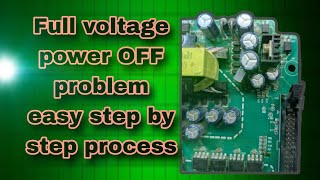 Power OFF Screen Issue | Voltage OK But Inverter Not Turning ON | Easy Fix 🔧⚡