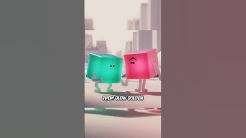 A cubic world without color. #shorts #animation #viralshorts