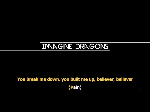 Imagine Dragons - Believer [Karaoke - Only music]