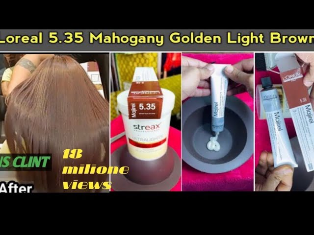 LOréal Paris Professional Majirel Color Creme 535  Light Golden Mahogany  Brown 50ml Buy Online at Best Price in Egypt  Souq is now Amazoneg