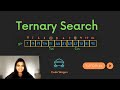 Ternary search  ternary search with example  easy explanation of ternary search