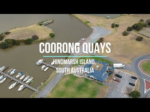 South Australia Drone Footage: Coorong Quays Hindmarsh Island