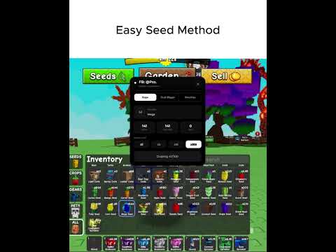 Seed Method🥶 #growagarden #growagarden2 #robloxfyp #roblox
