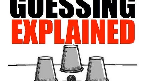 How to Guess on a Test -- Intelligent Guessing Strategies
