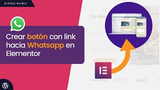 💻📱 Cómo crear un botón con link hacia WhatsApp en Elementor 👉 [#WordPress] screenshot 5