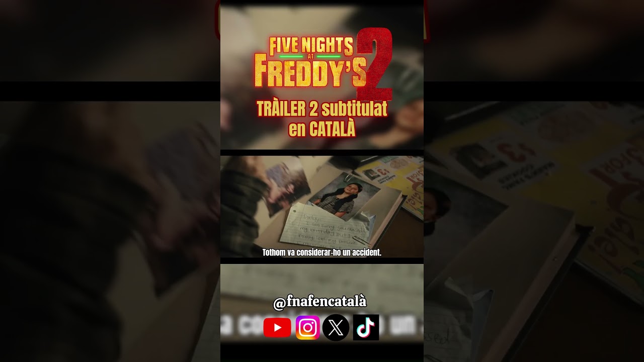 TRÀILER 2 d'FNAF 2 SUBTITULAT en CATALÀ | FNAF En Català