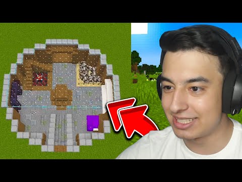 PEACH SMP MİNECRAFT'ta EFSANE YER ALTI EVİM !!! Bölüm 1