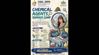 CheMiSTRY, Detective, Bond, Atoms, Molecules, CSEC, SPPU, Summer camp,  #2026 #science #sppu #csec