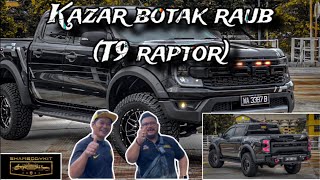 Kazar botak raub( ford ranger t6 convert t9 raptor widebody ) oleh SHAMBODYKIT