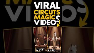 How to Create VIRAL AI Circus Magic Videos for FREE (New Viral Niche)