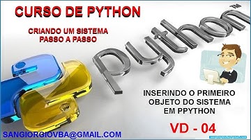 Inserindo Primeiro Objeto Em Python Tkinter - 04