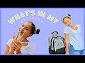 WHAT'S IN M BACKPACK | HAUL | ALISSON | SISTER FOREVER