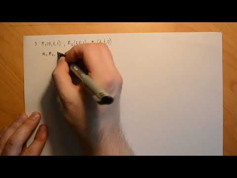 Video: Kaip Parašyti Plokštumos Lygtį
