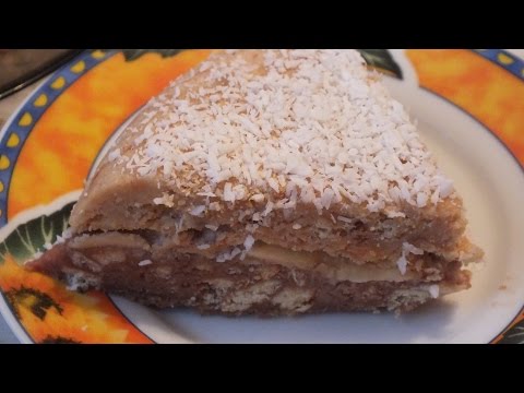 Видео рецепт Легкий торт без выпечки