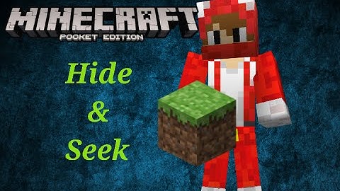 Minecraft pocket edition:hide and seek server-block hunt mini game