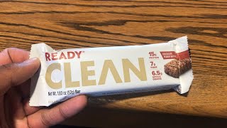 Ready Clean Chocolate Peanut Butter Protein Bar Taste Test/Review ASMR Mukbang by TrynaMakeGainz 40 views 6 months ago 1 minute, 26 seconds