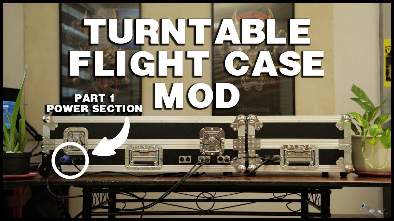 DJ Flightcase Mod - PART 1 - POWER SECTION