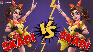 I Challenged My Friend And This Happened— T3 Arena Skadi Vs Skadi Full Match🔥