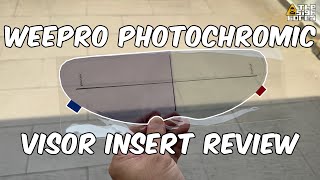 WeePro Photochromic Visor Insert Review
