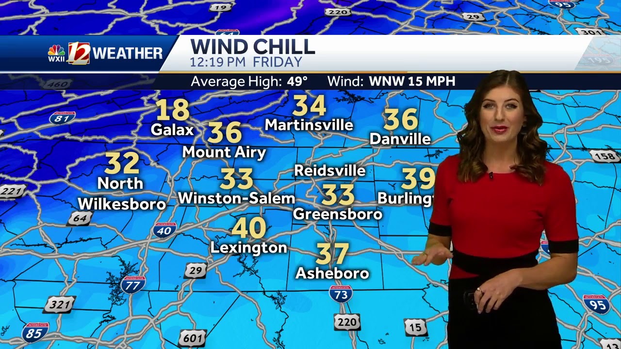 WATCH: Chilly and Sunny Weekend Ahead - YouTube