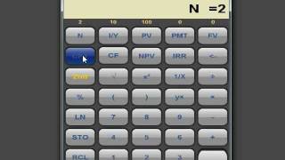 TVM (Time Value of Money) in a financial calculator for mobile screenshot 2
