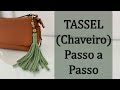 Tassel - Fio de malha - Chaveiro - Passo a passo